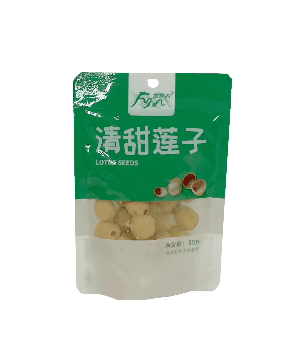 Snacks Lotus Seeds 50g Fu Yi Nong China