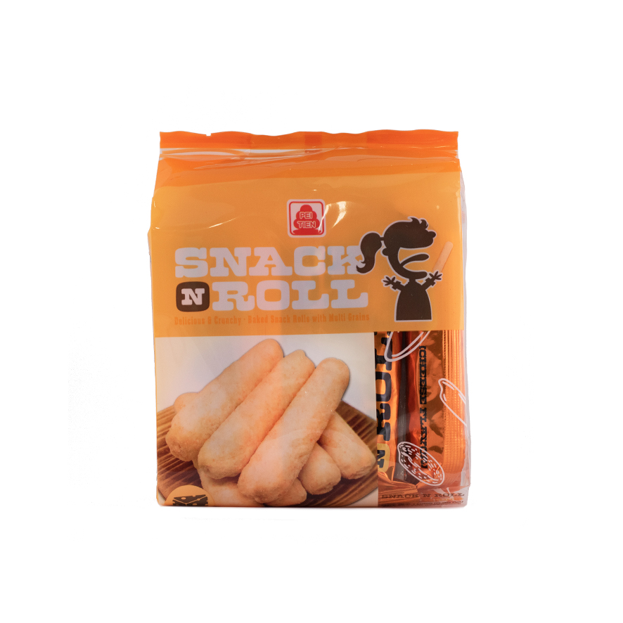 Snacks Rolls With Cheese Flavour 150g Pei Tien Taiwan