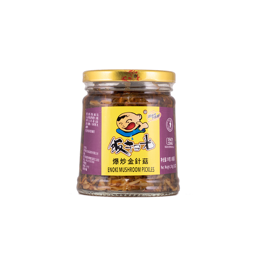 爆炒金针菇 280g BCJZG 饭扫光 中国