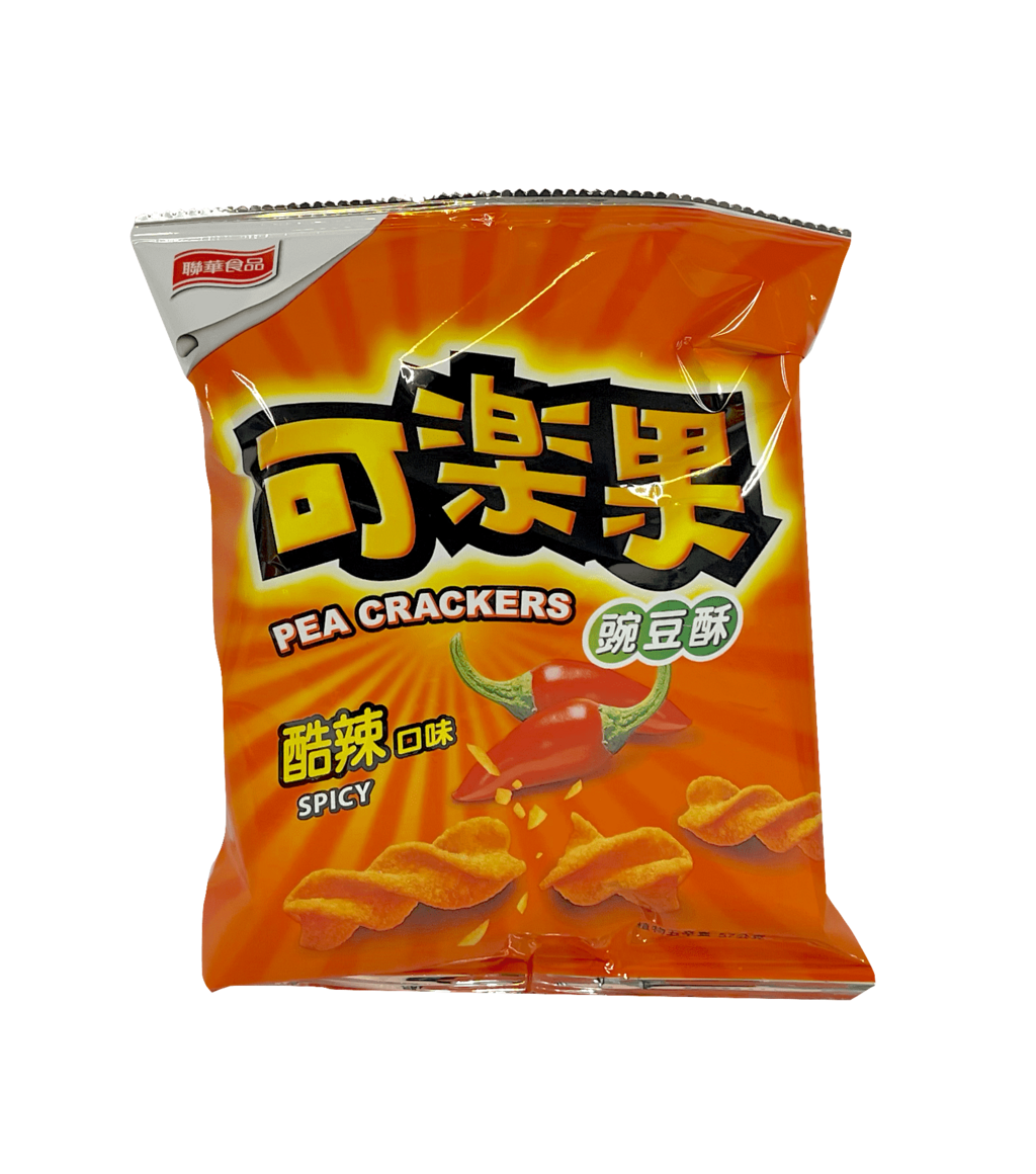 Pea Crackers with Spicy Flavour 48g Koloko  Taiwan China