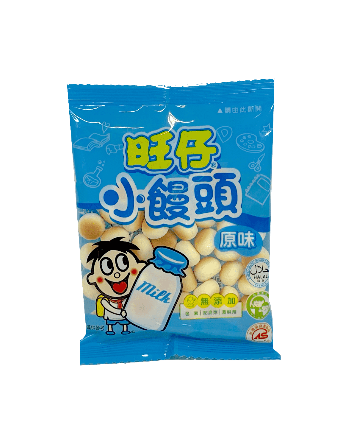 Mini Mantou Snacks 30g Want Want Kina
