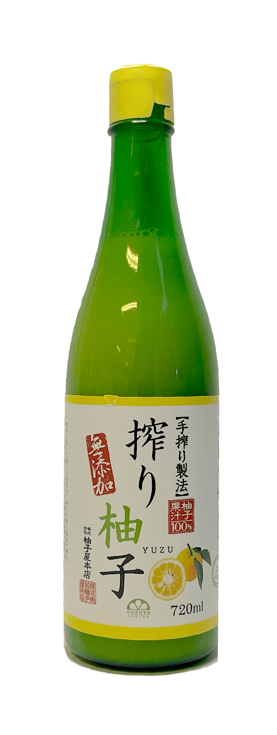 柚子汁 100% 720ml Yuzuya Br. 日本