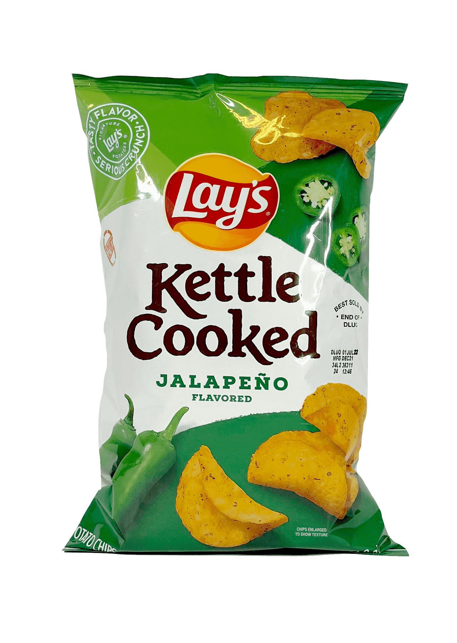Kettle Cooked Chips Jalapeno Smak 184g Frito Lays