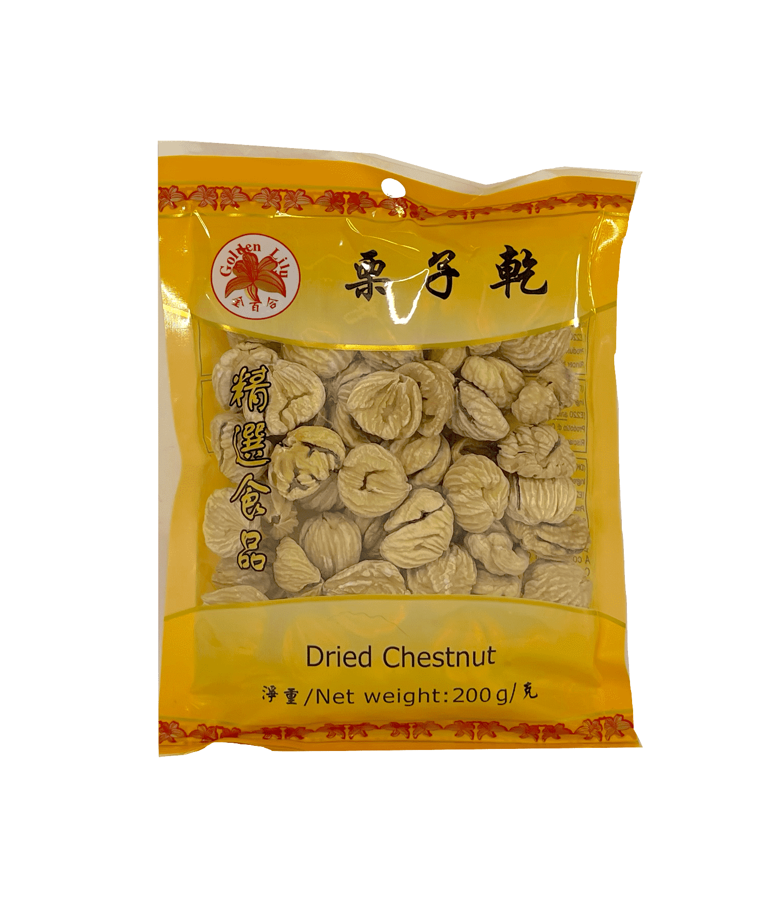 Dried Chestnuts 200g Golden Lily China