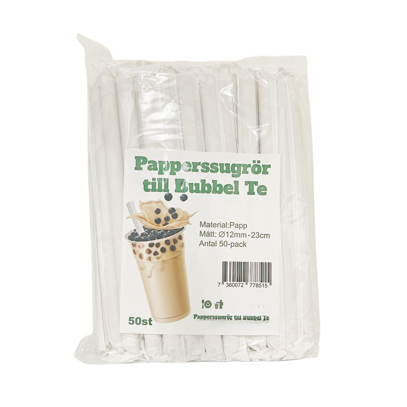 Bubble tea - Papper's Straw 50pcs/bag China