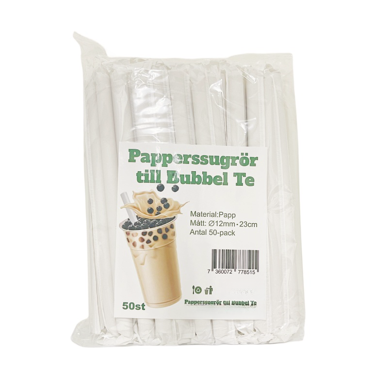 Bubble tea - Papper's Straw 50pcs/bag