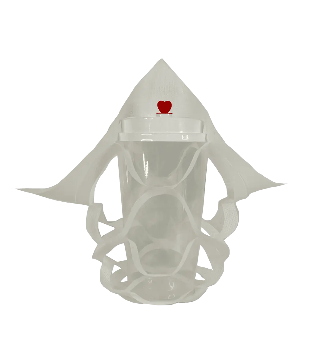 Bubbel Tea - Take Away 10 Set (Cup, Lid, Pouch, Straw) China