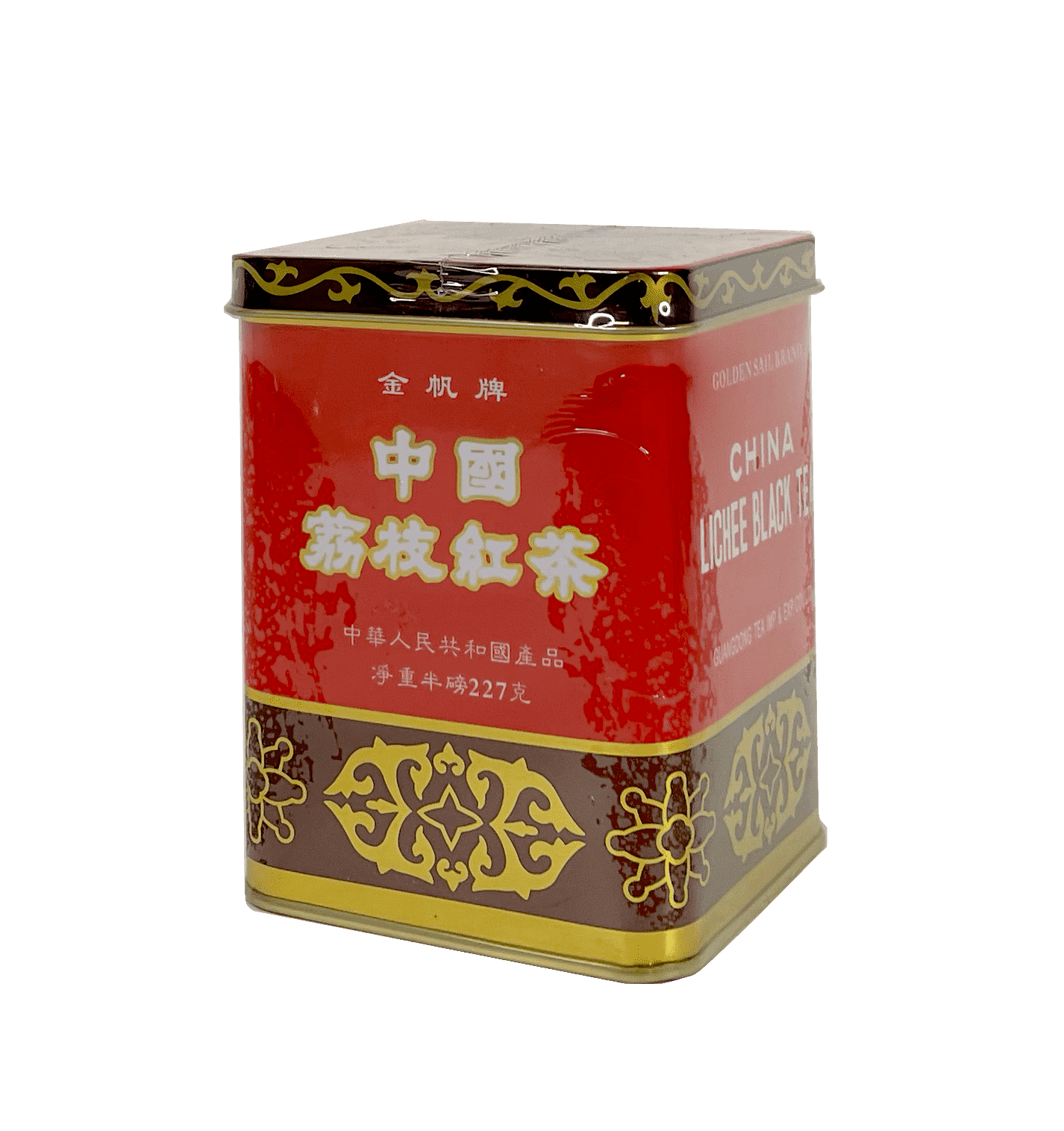 Black Tea With Lychee Flavour 227g Golden Sail China