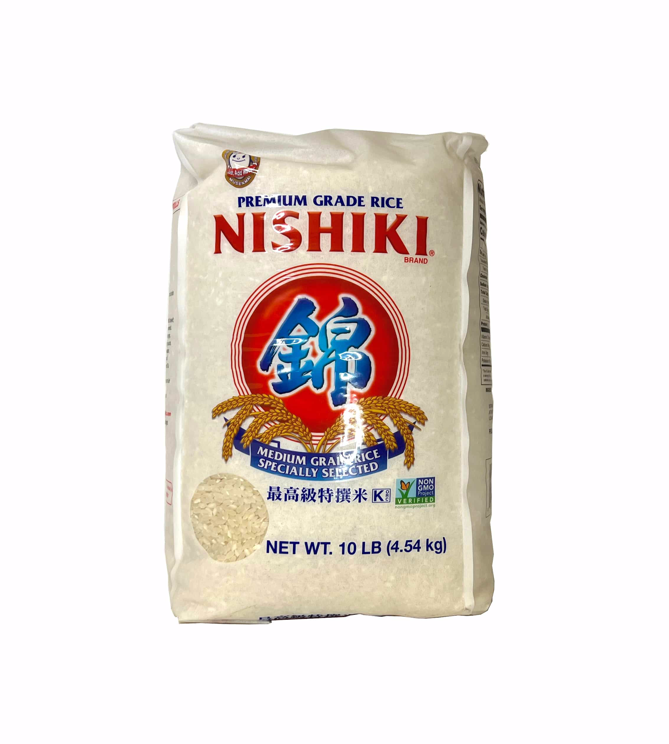 寿司米 4,54 kg Nishiki 美国