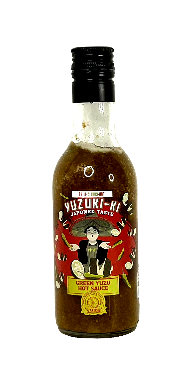 Grönt Yuzu Hot Sauce Japomex Smak 180ml Yuzuki-Zu Japan