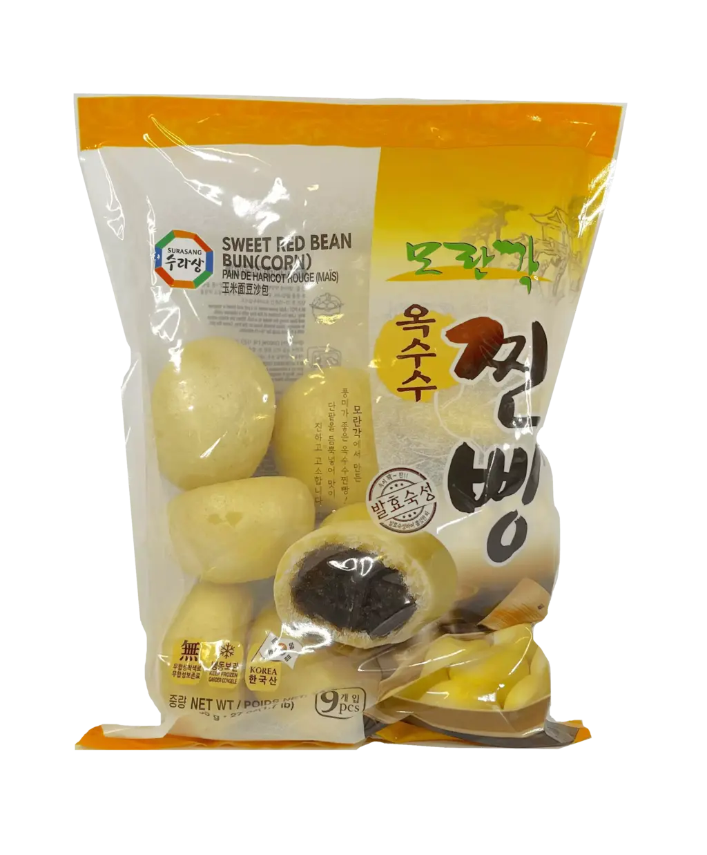 红豆包 (玉米皮 )冷冻 765g Surang 韩国