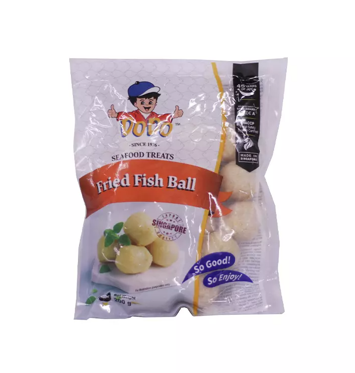 Friterad Fiskbollar Fryst 200g Dodo Singapore