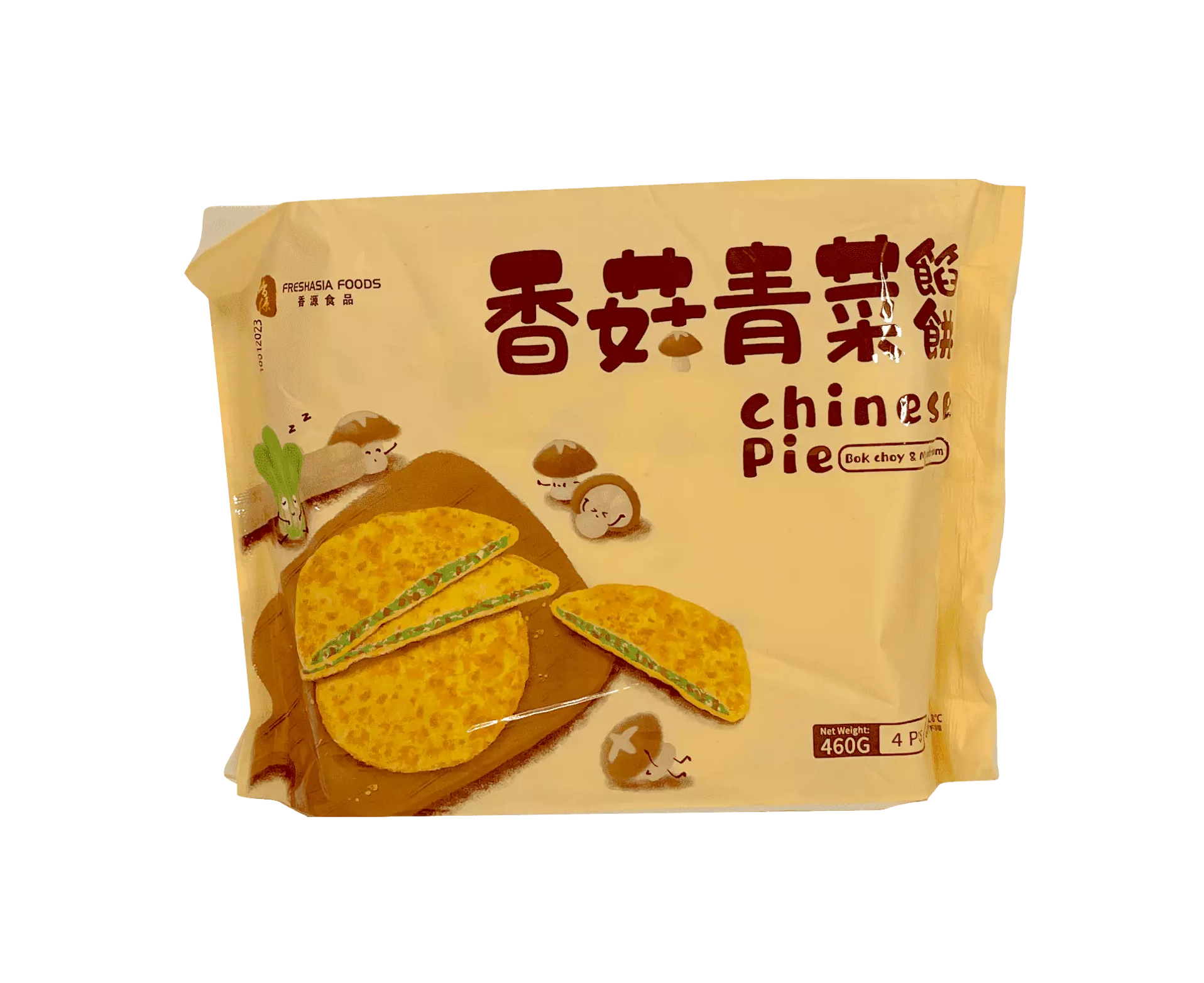 Chinese Pie With Pak Choi & Mushroom Fyllning Frozen 460g Freshasia China