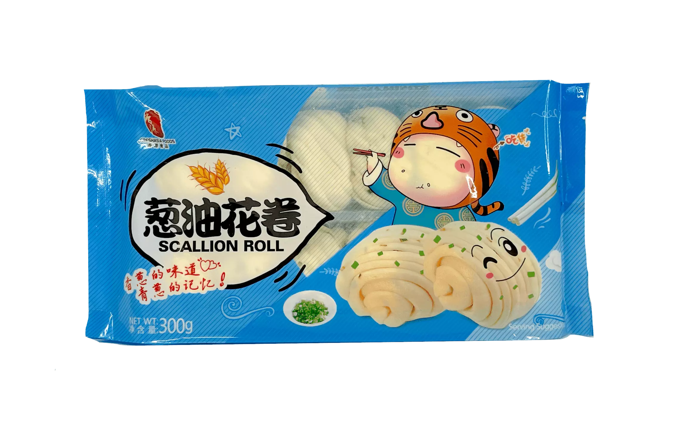 Scallion Roll Frozen 300g Freshasia China
