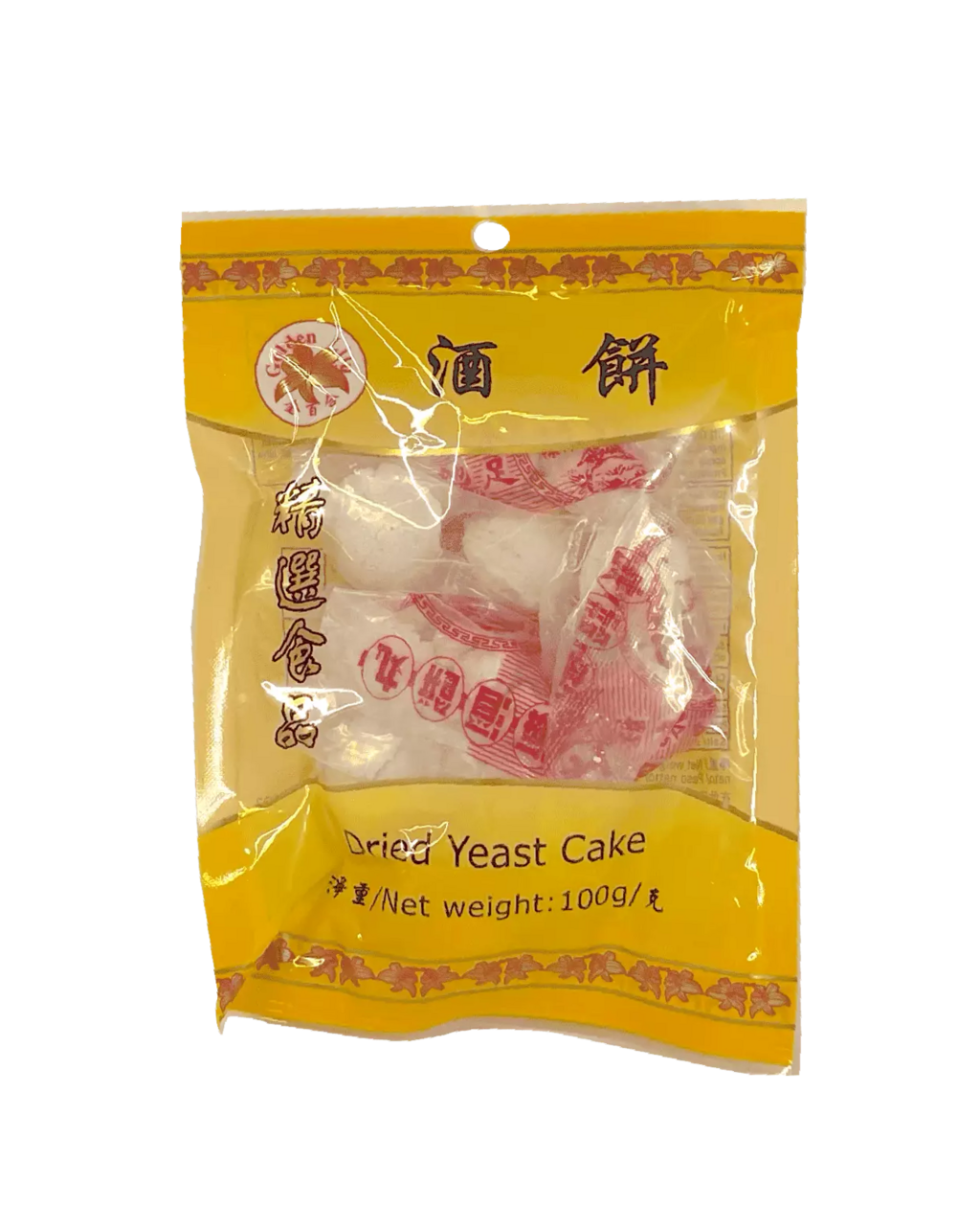 Yeast Cake 100g bag Golden Lily Kina