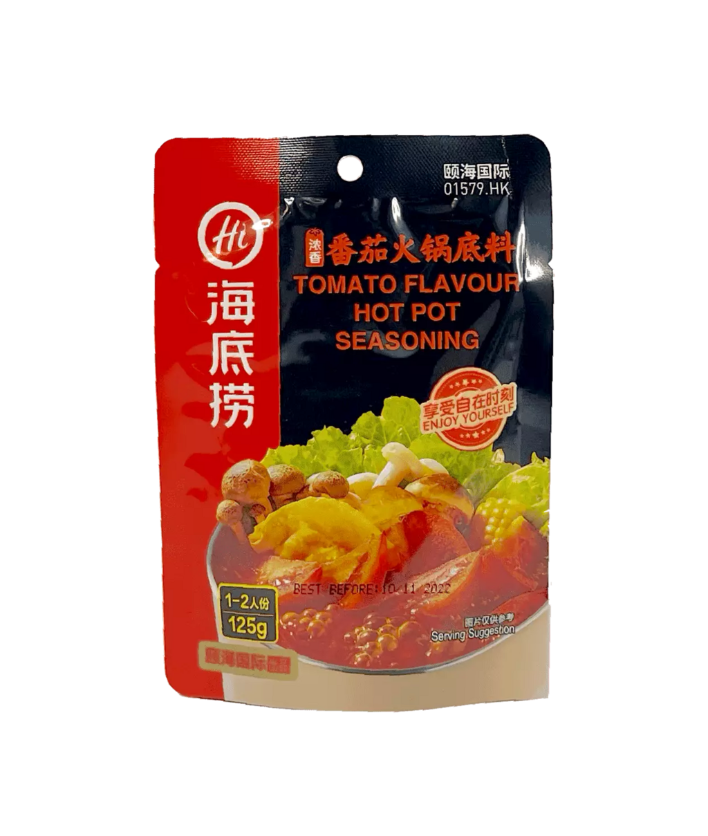 Hotpot Krydda Tomatsmak 125g Haidilao Kina
