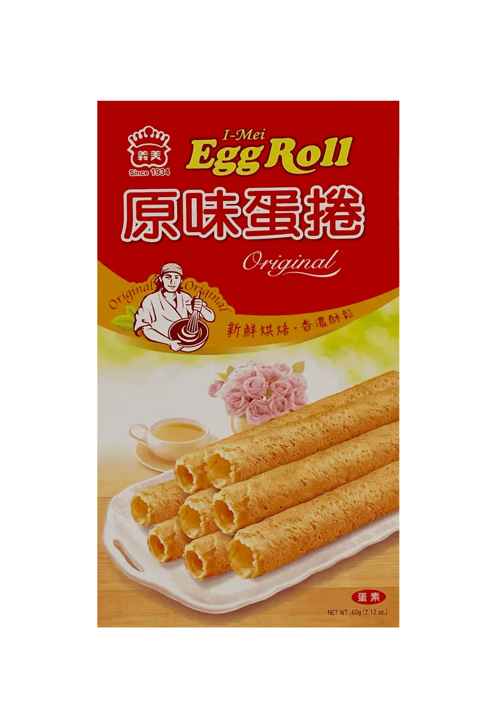 Äggrulle Original 60g I-Mei Taiwan