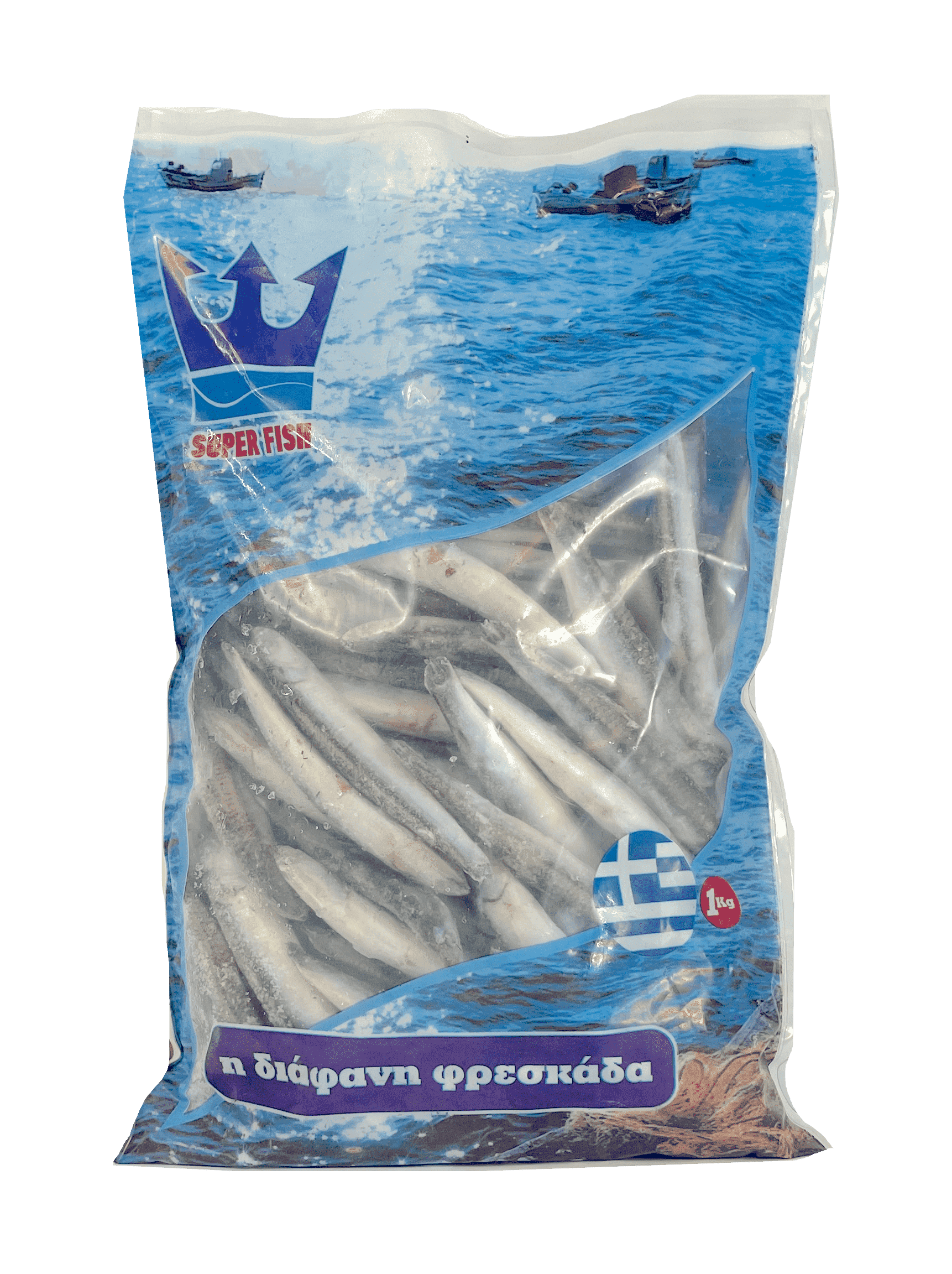 Sardines Frozen Net:900g Grekland