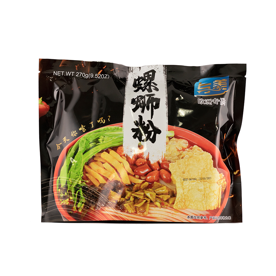 Instant Noodles Strong 270g Luosi Style Yumei China