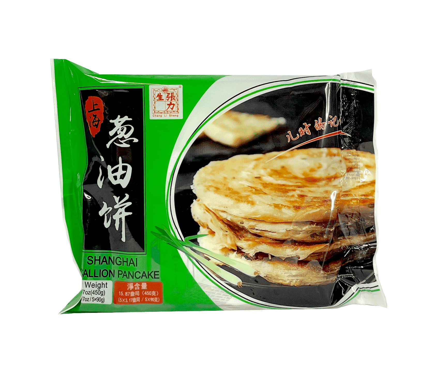 Shanghai Salladslök Pancake Fryst 450g Chang Li Sheng China