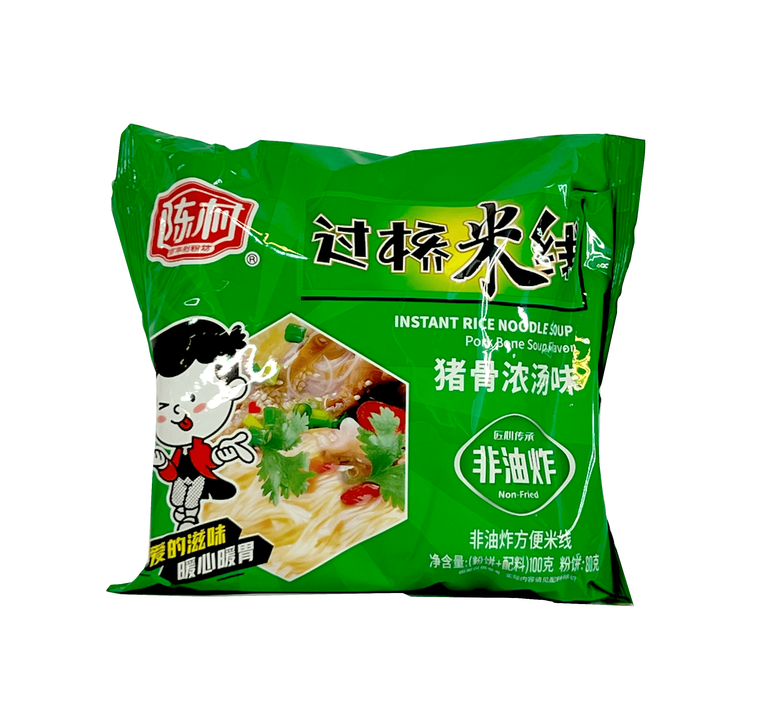 Instant Rice Noodles With Tonkotsu Flavor 100g ZGNT Chen Cun China