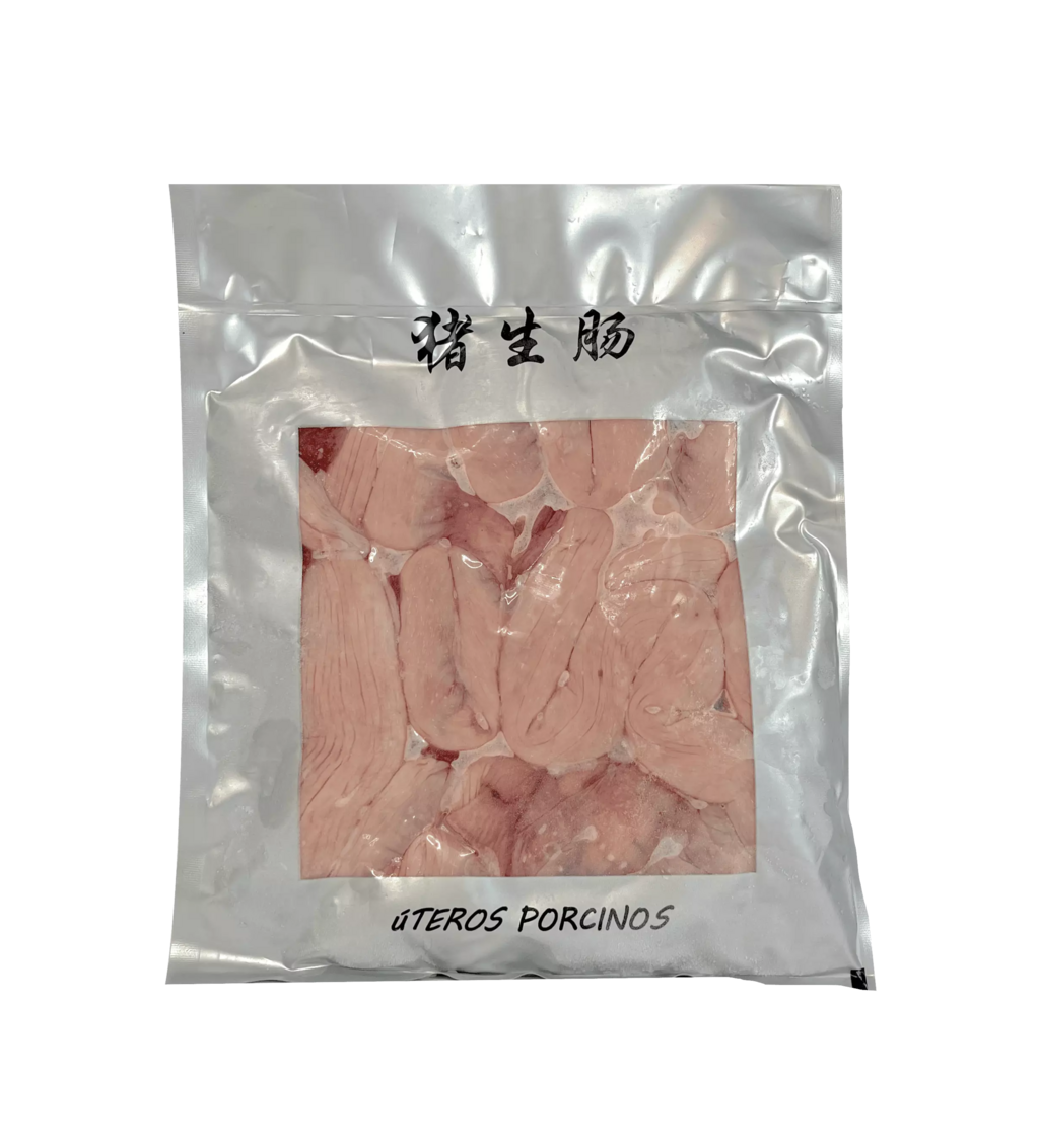 Pork Uterus Frozen 800g Zhu Sheng Chang TCT Spain