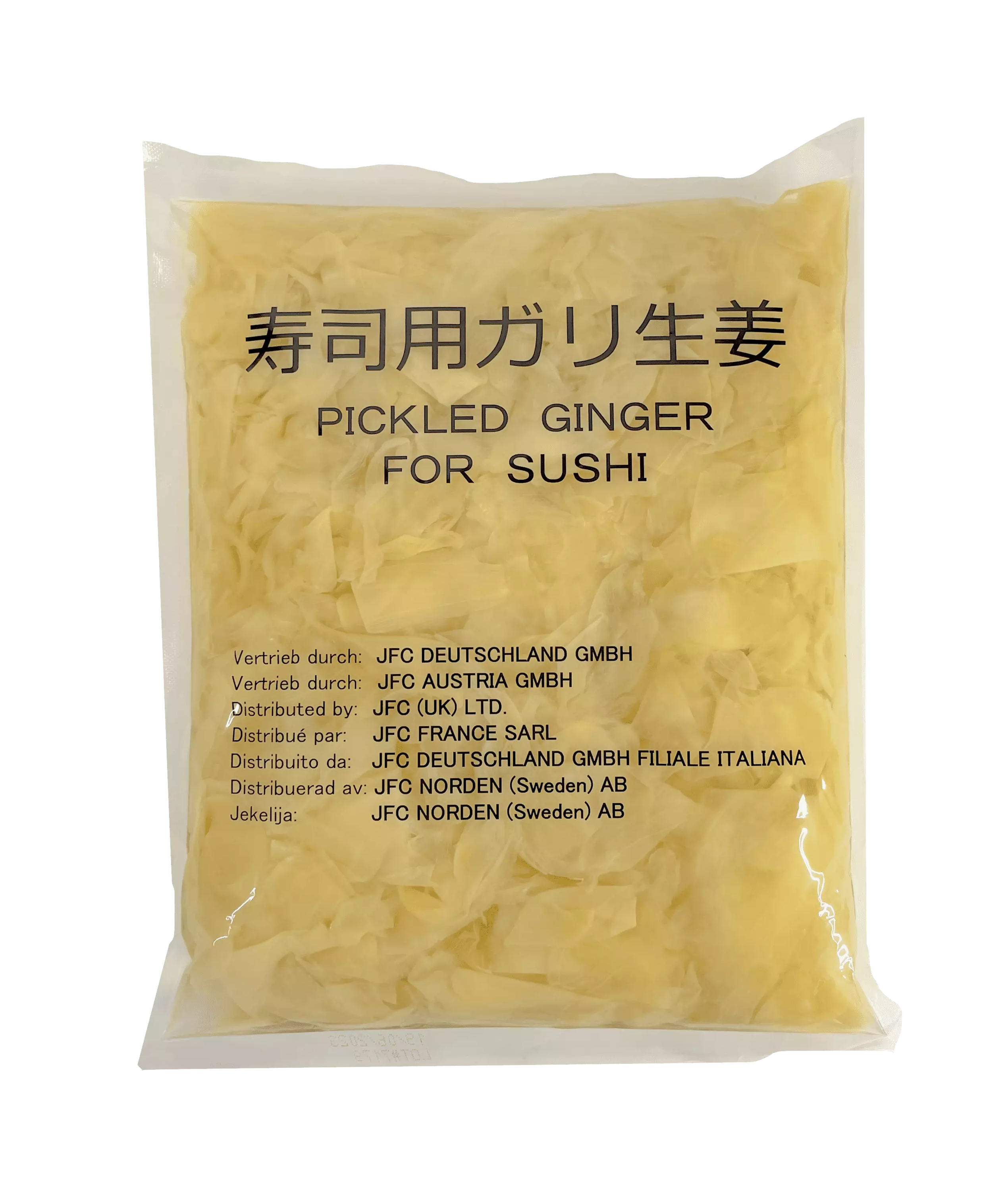 Pickled Ginger För Sushi  1.5kg LTF