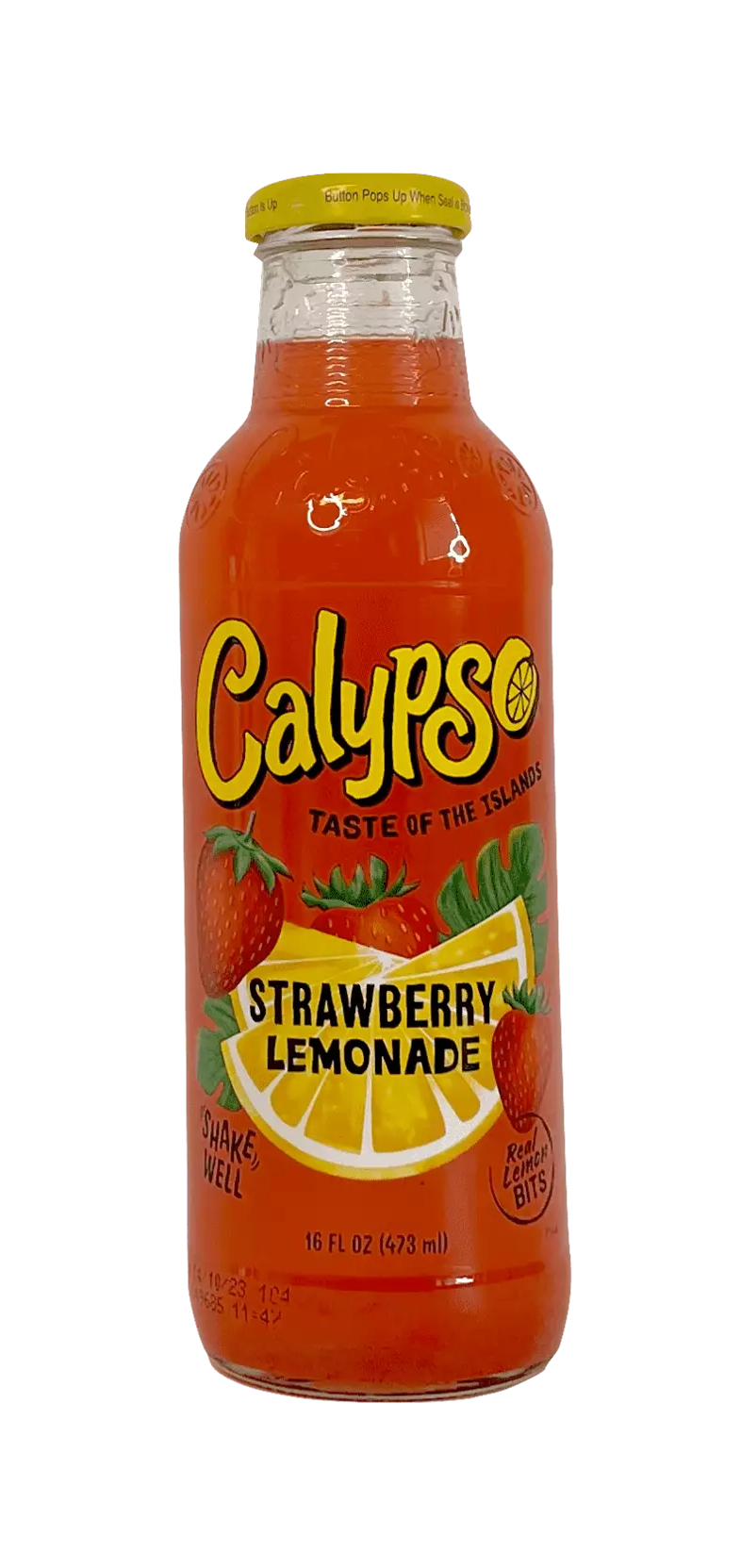 Lemonade Drink Jordgubbar Style 473ml Calypso USA