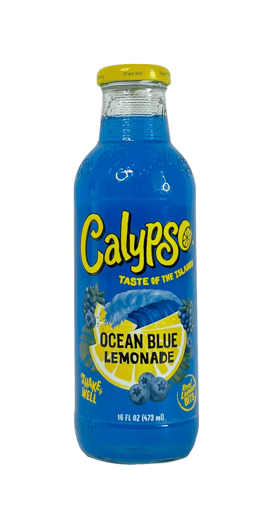 Lemonade Drink Ocean Blue Blåbar Style 473ml Calypso USA