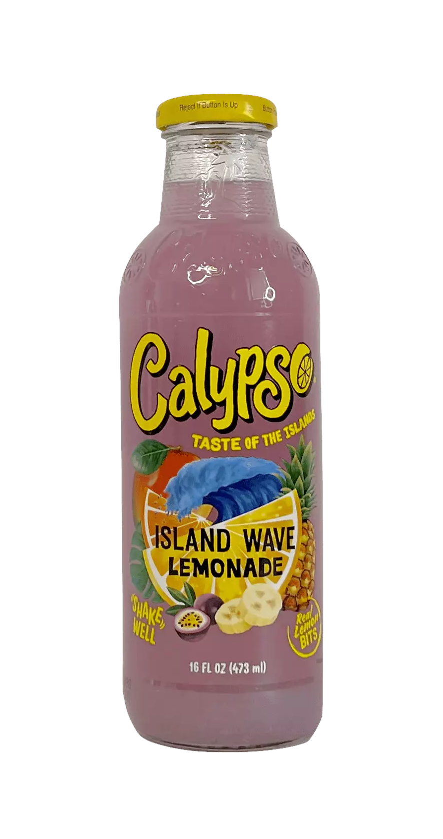 Lemonade Drink Island Wave Style 473ml Calypso USA