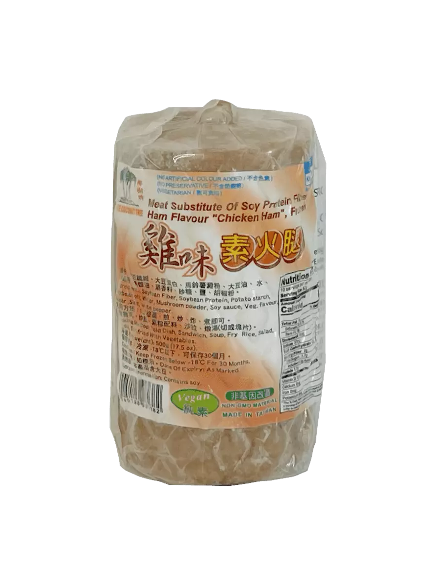 纯素 鸡肉火腿 冷冻 500g TCT 台湾