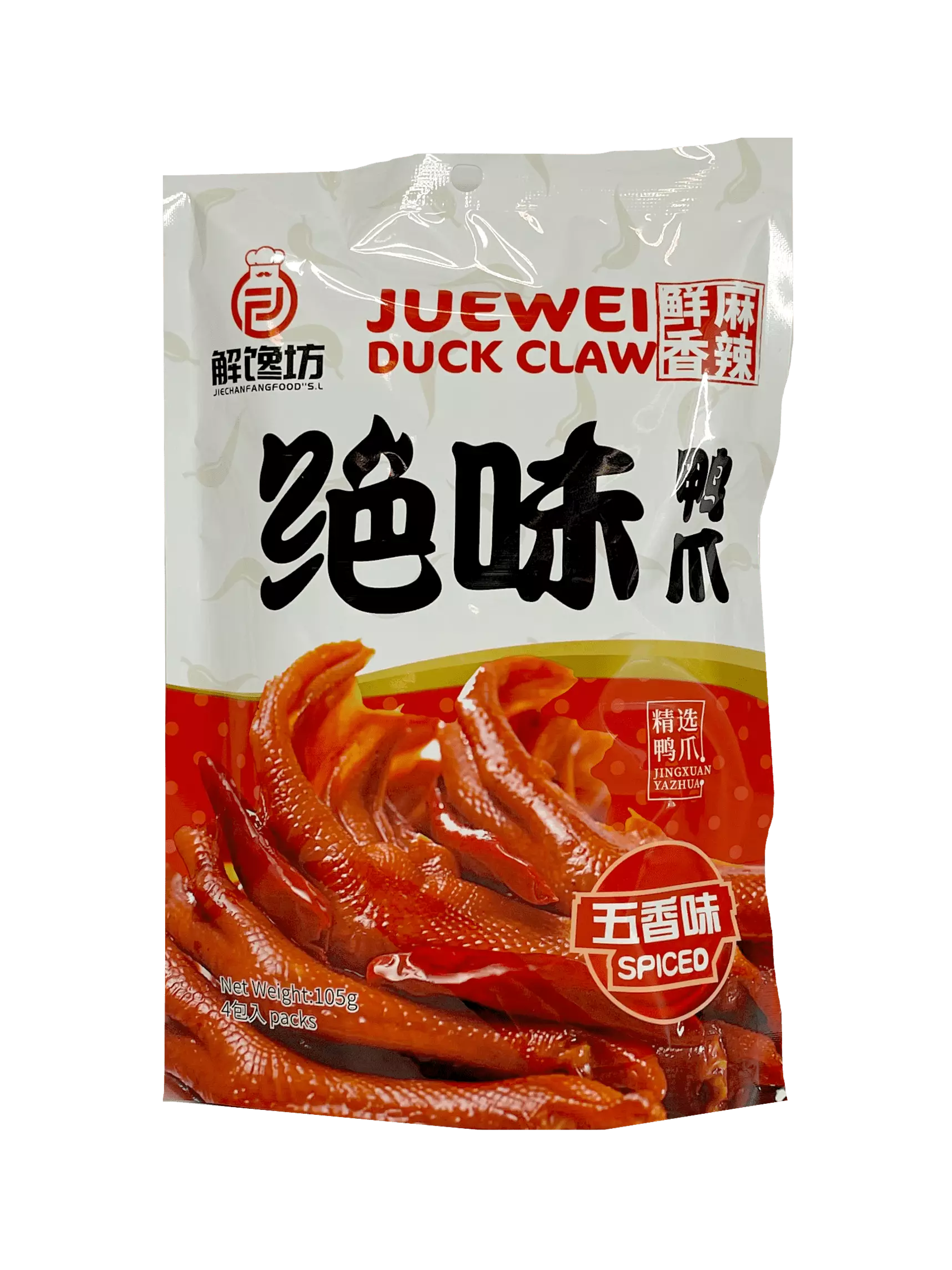 Marinated Duck foot 105g Jue Wei-Jie Chan Fang Food Spain