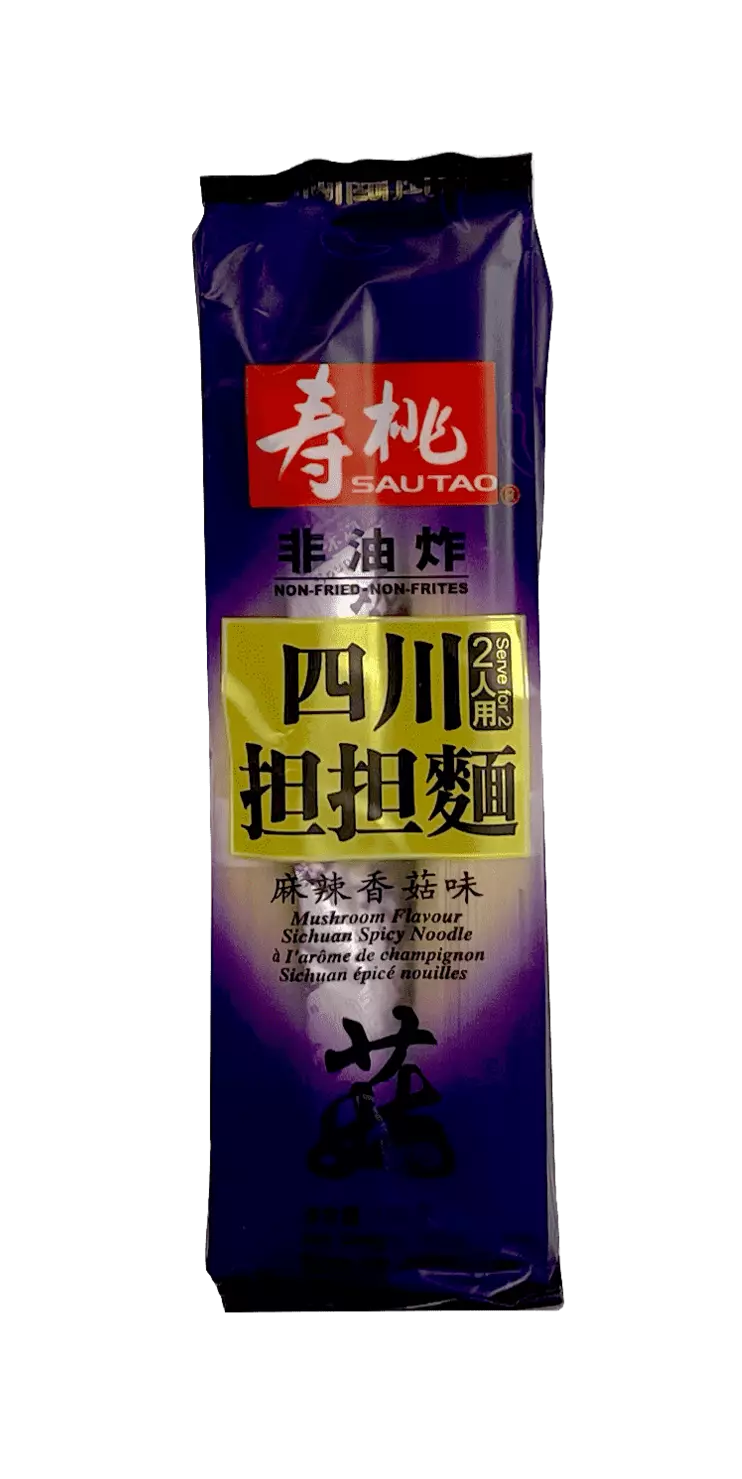 Nudlar Sichuan Spicy Svamp 160g Sautao Kina