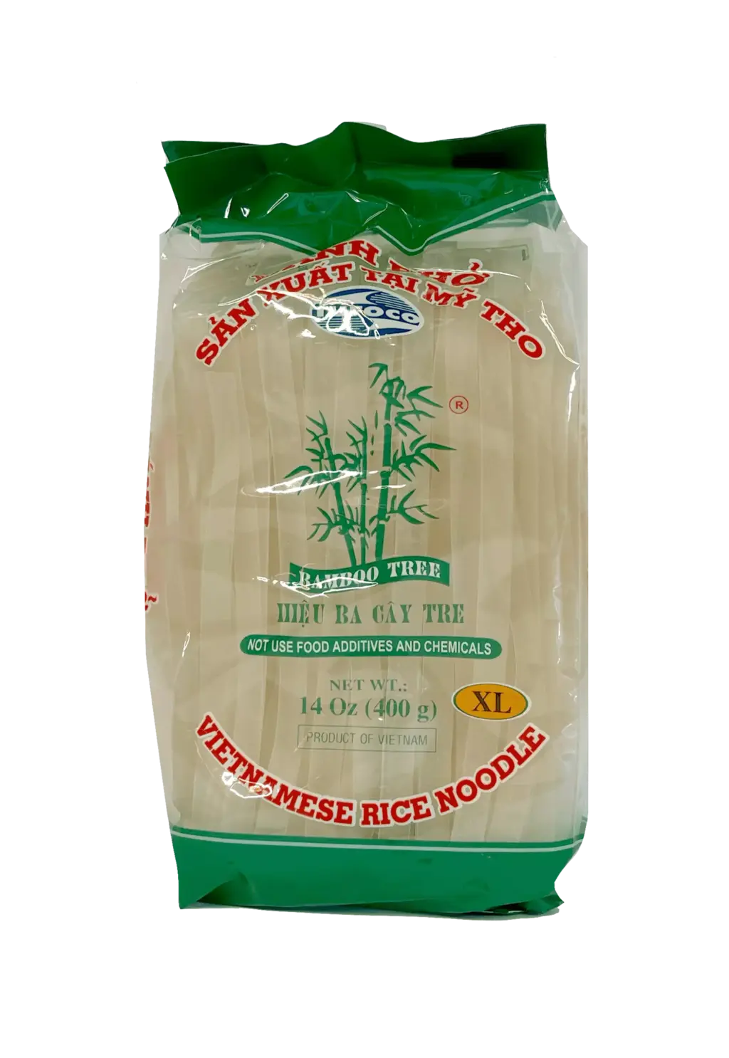 Risnudlar 10mm XL My Tho 400g Bamboo Tree Vietnam