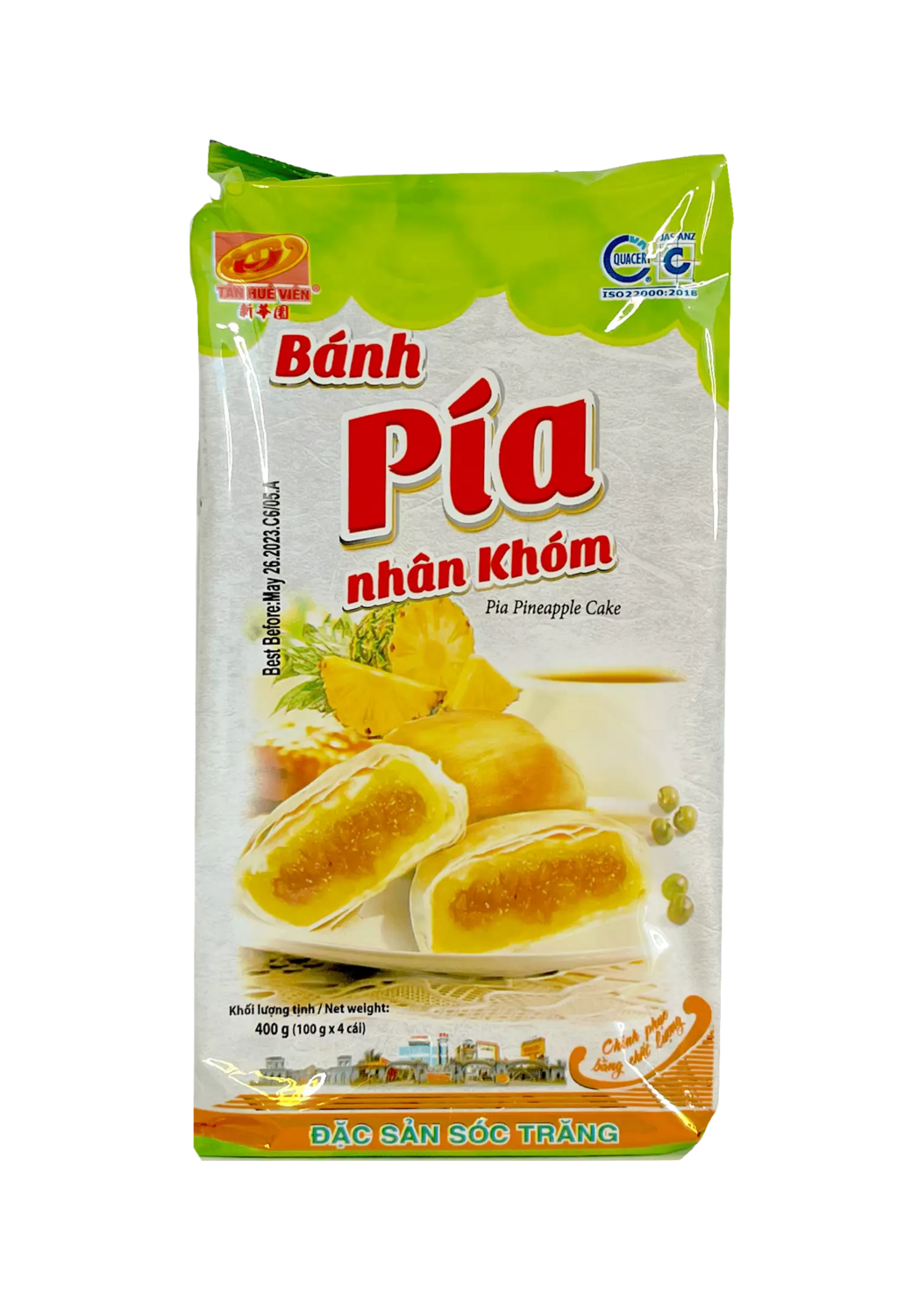 Cookies Green Bean Pasta / Pineapple Frozen 400g - TAN HUÊ VIÊN Vietnam