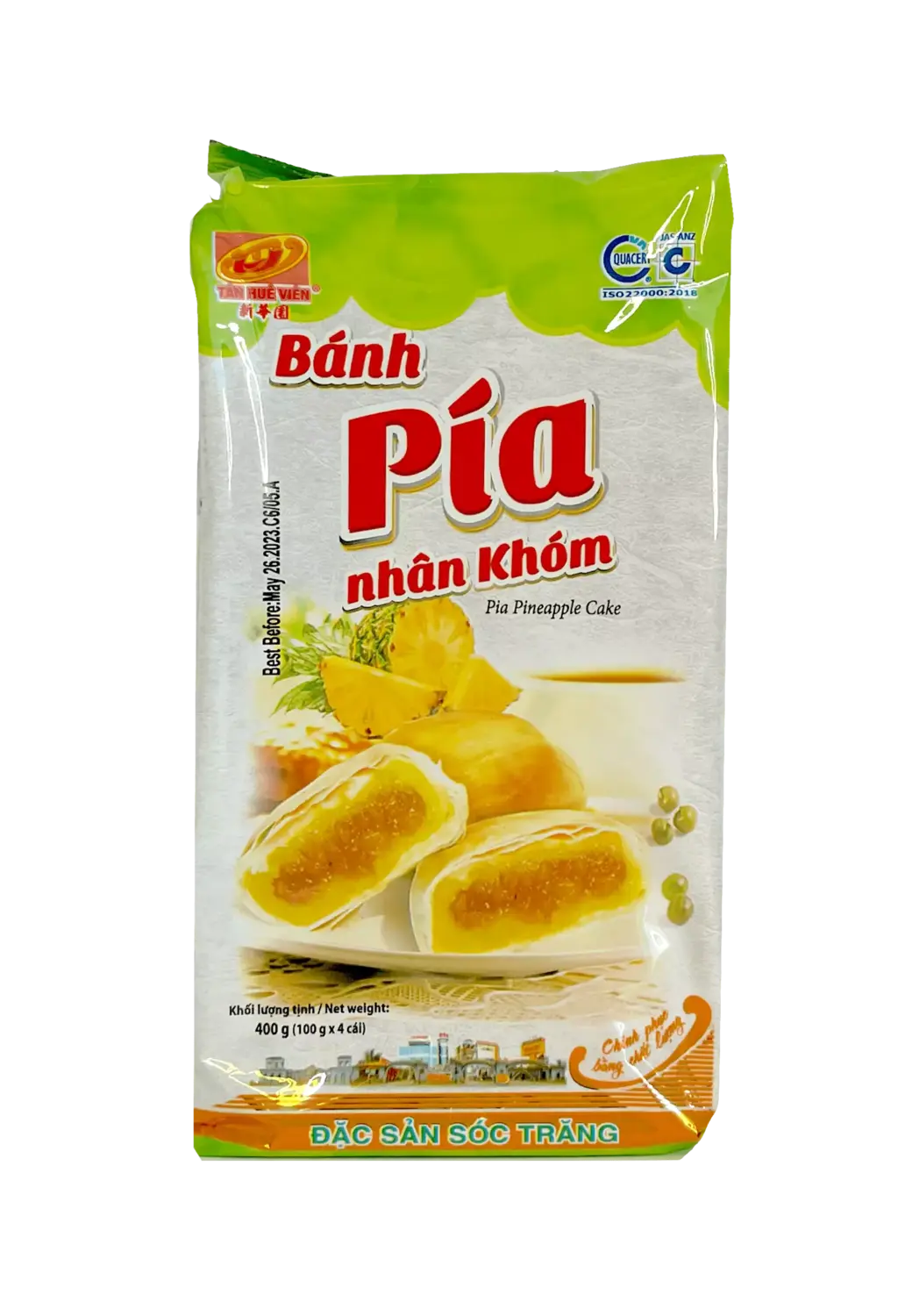 Cookies Green Bean Pasta / Pineapple Frozen 400g - TAN HUÊ VIÊN Vietnam