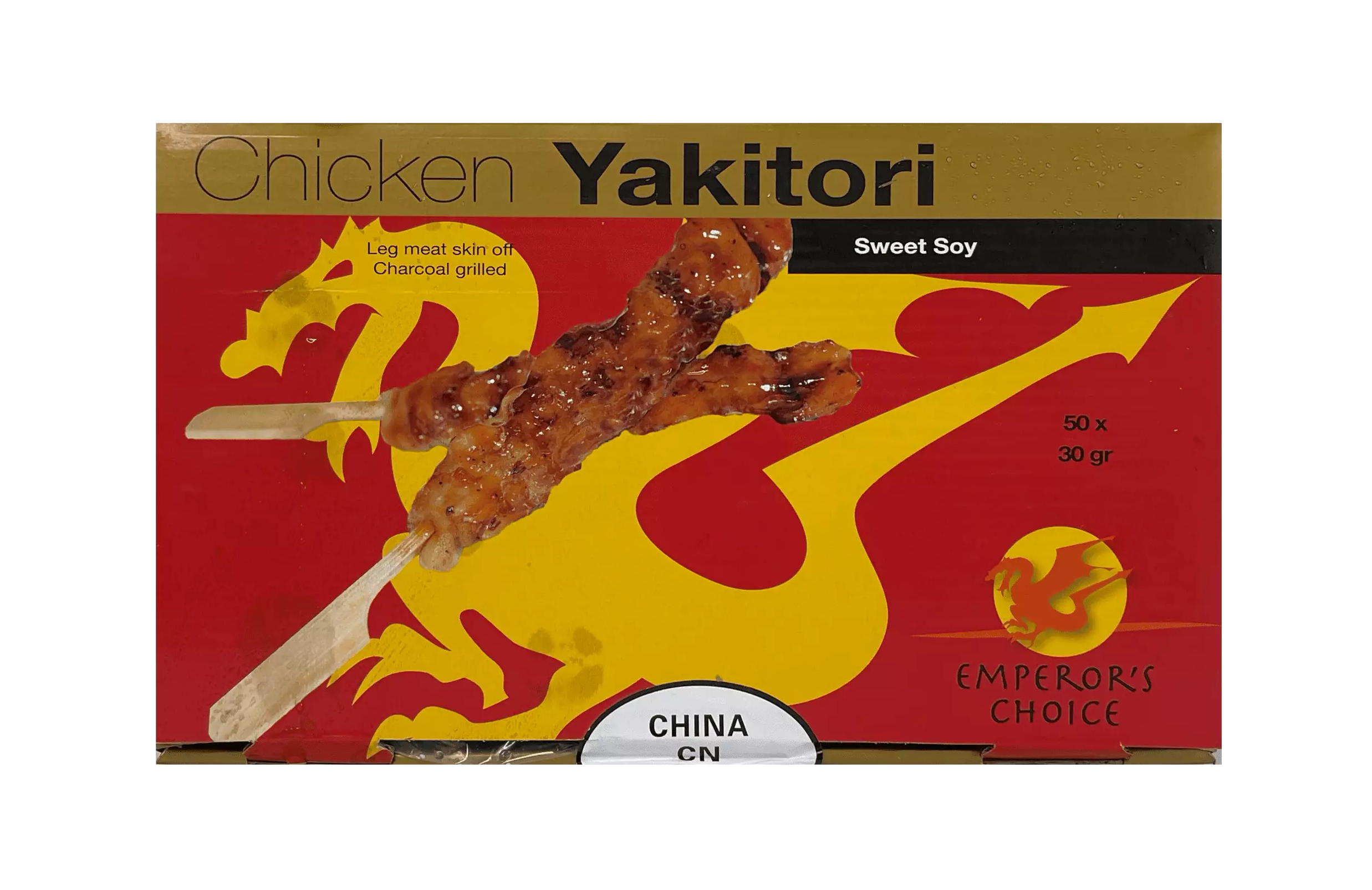 Kycklingspett Med Soja Smak Fryst 1,5kg Kina