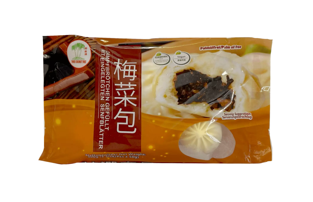 Ångade Bröd Fyllning Med Inlagd Grönsaker Fryst 390g TCT Taiwan