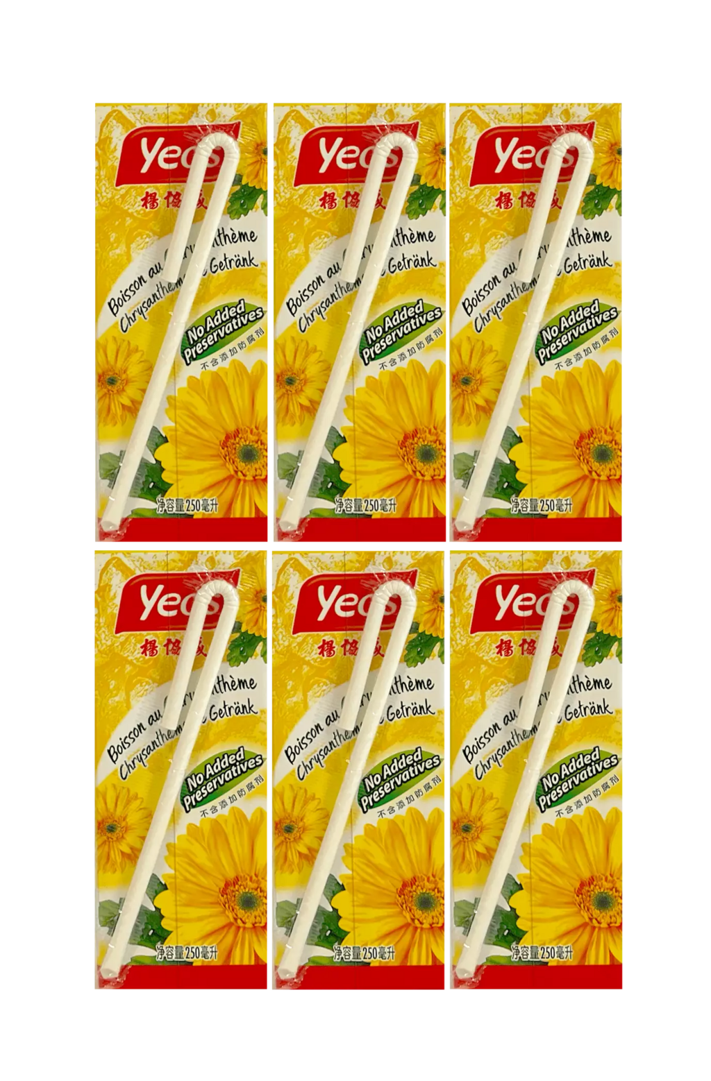 Chrysanthemum Tea 6x250ml/Package Yeos Singapore