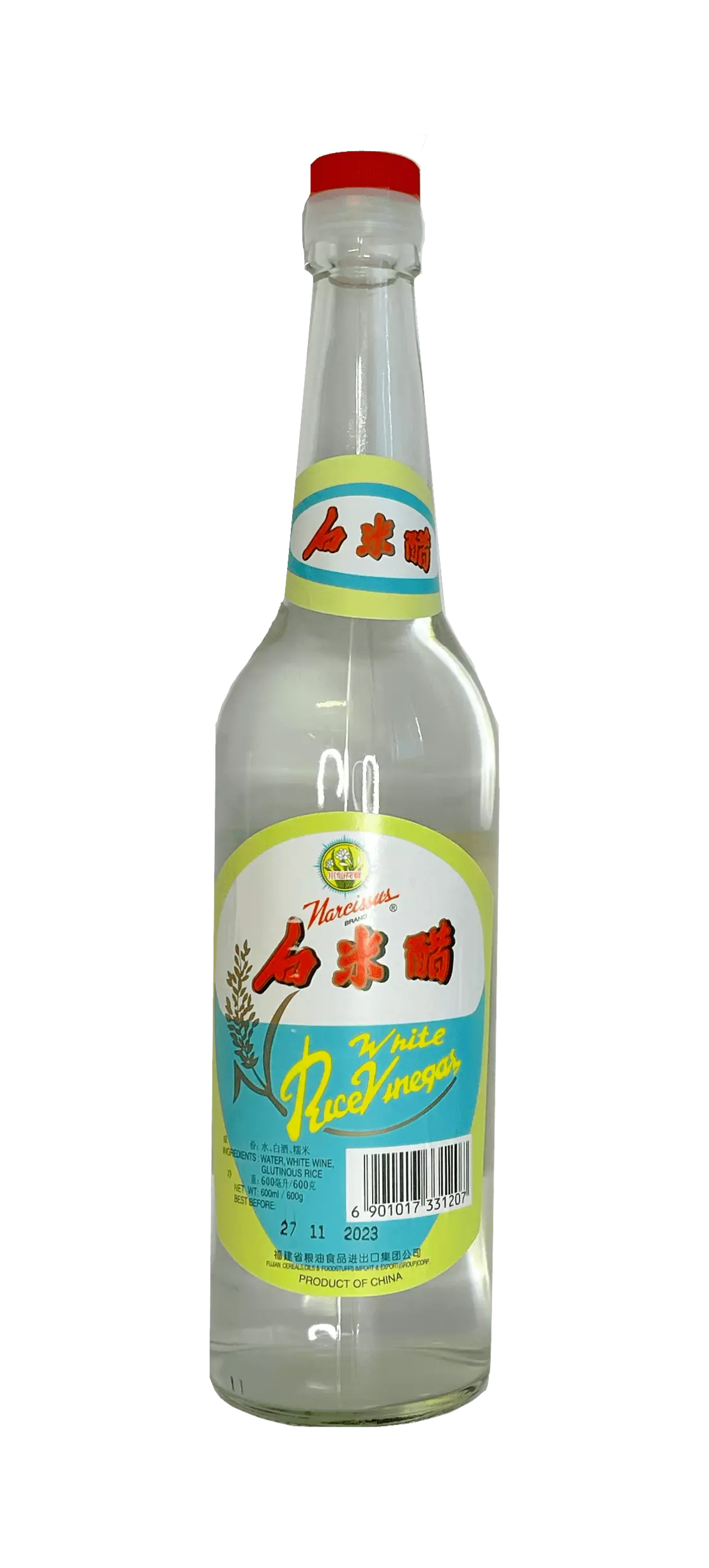 白米醋 600ml 水仙牌 中国
