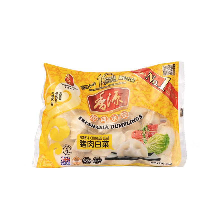 Dumpling Fläsk/Kål Fryst 400g Freshasia Foods UK