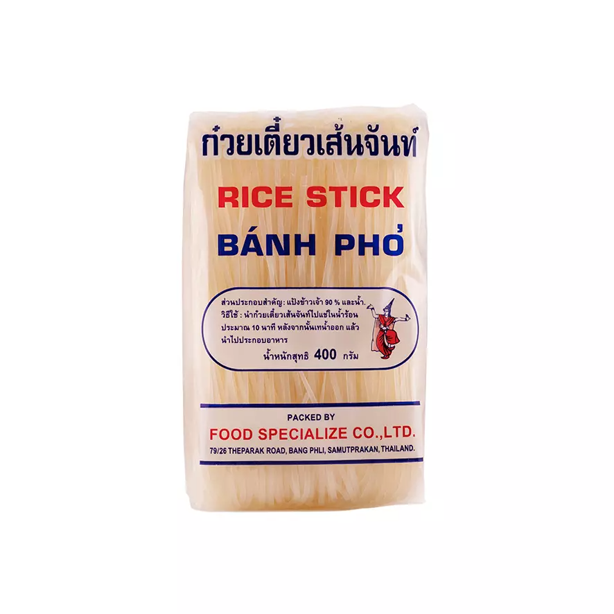 Risnudlar BÁNH PHÓ M 400g Food Specialize Thailand