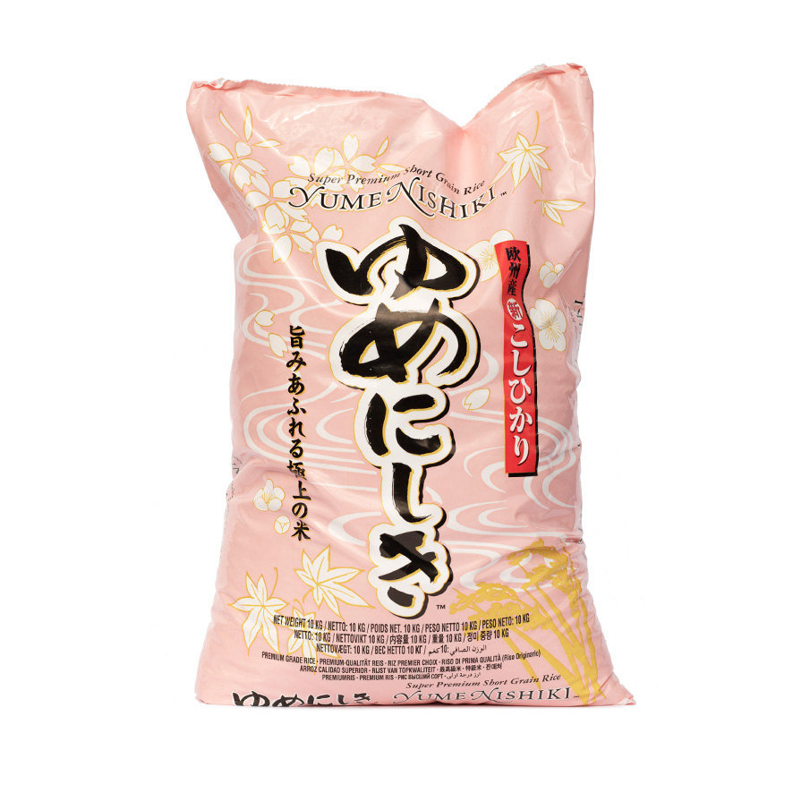 Rice Short Grain Rice Round 10kg Yumenishiki
