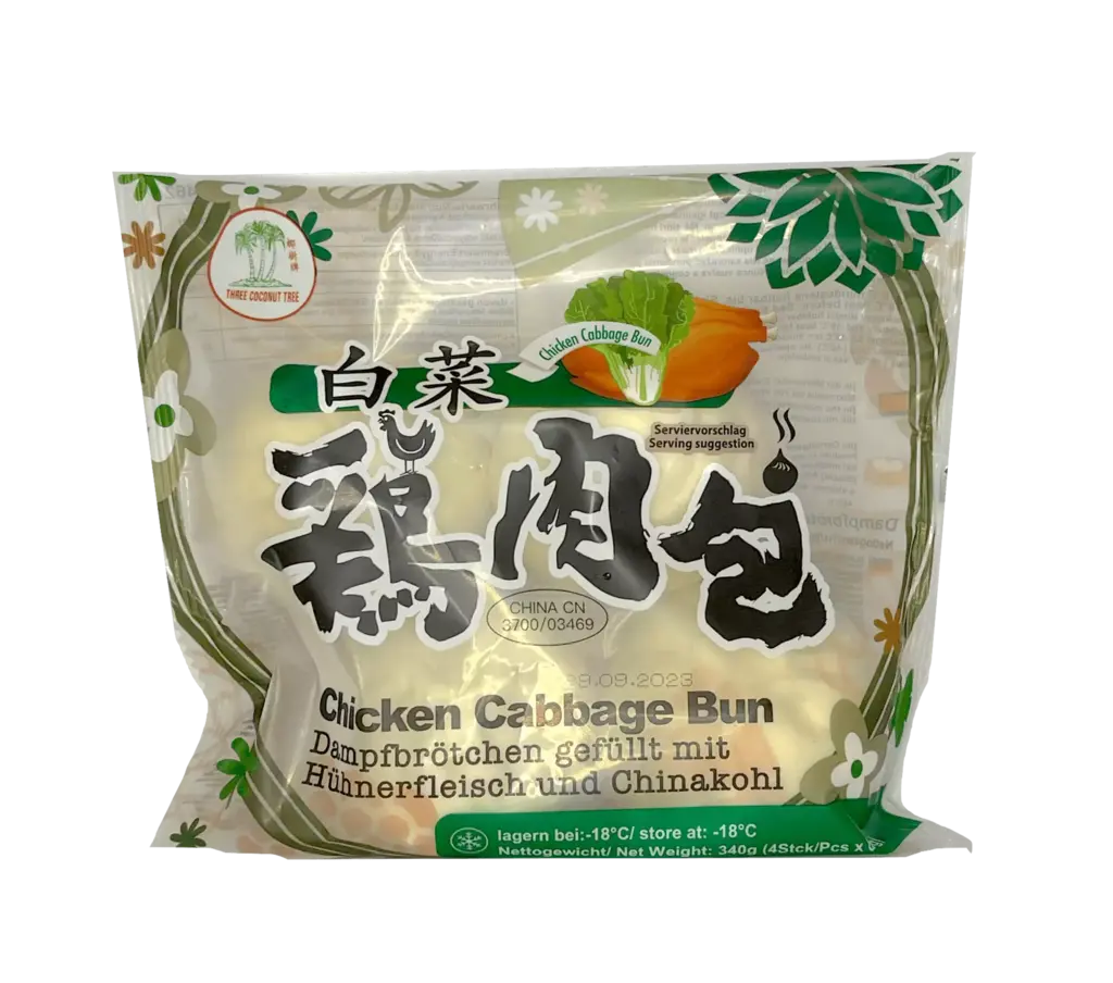冷冻 白菜鸡肉包 340g 椰树牌 台湾