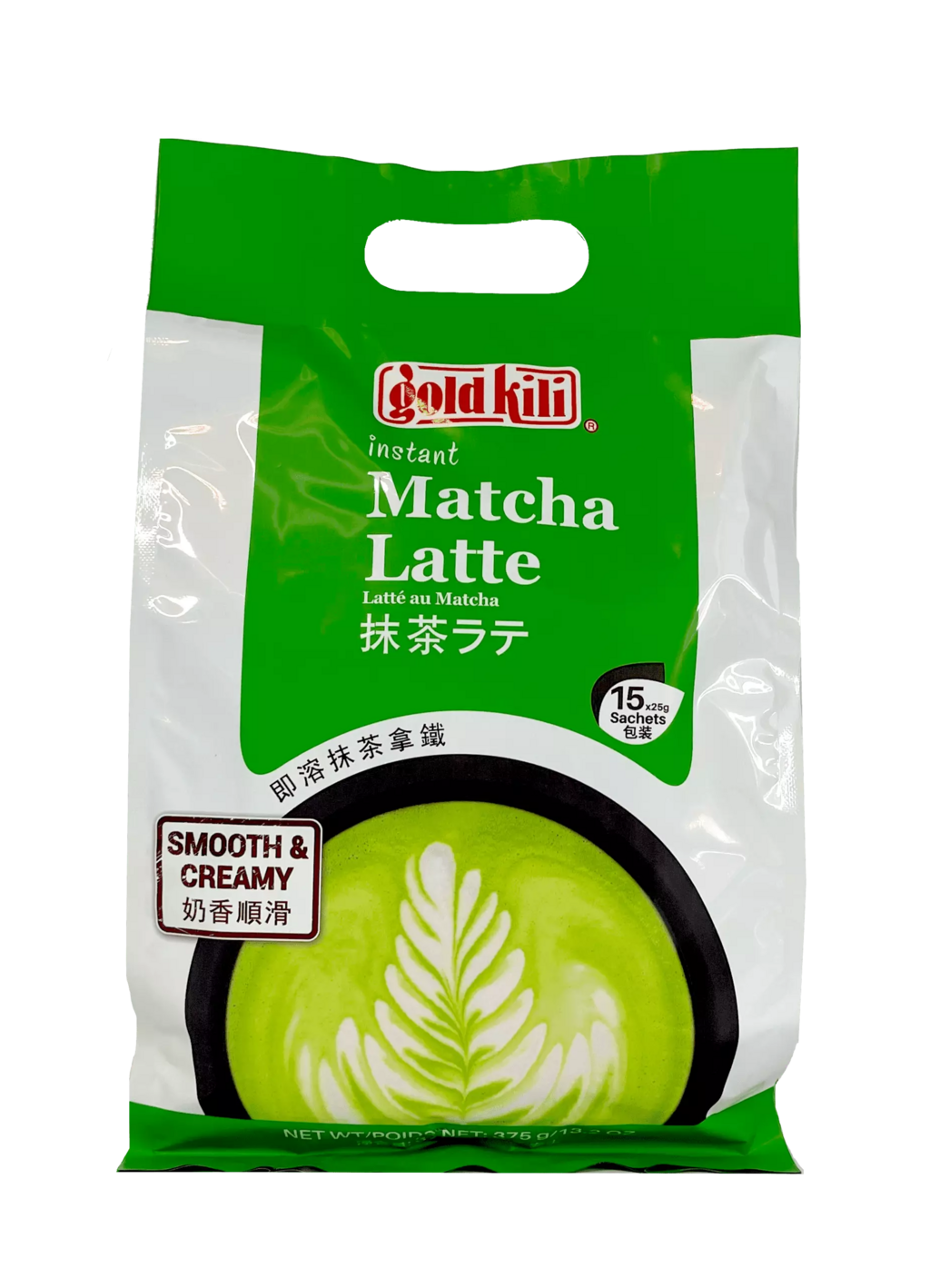 Instant Matcha Latte 375g Gold Kili Singapore