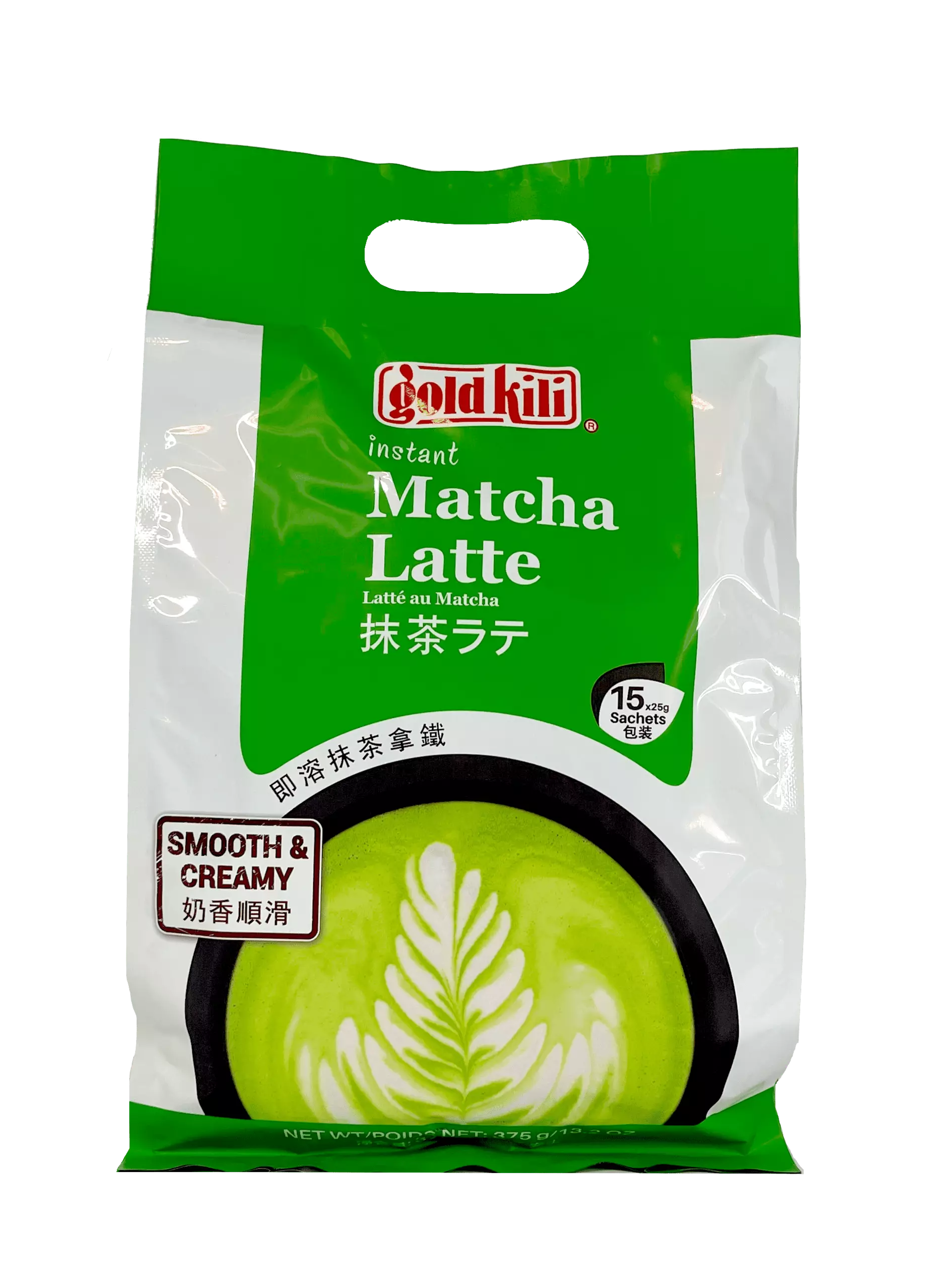 即溶抹茶拿铁 375g Gold Kili 新加坡