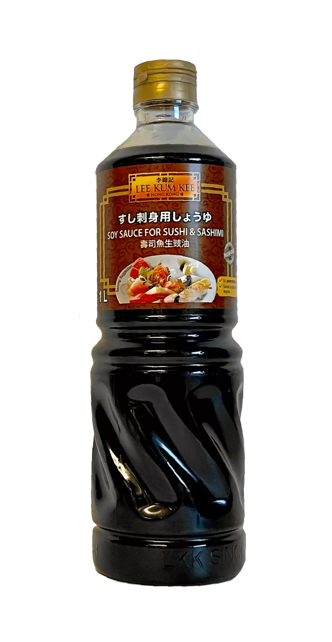 Soy Sauce Japanese Style For Sushi & Sashimi 1 Liter LKK China