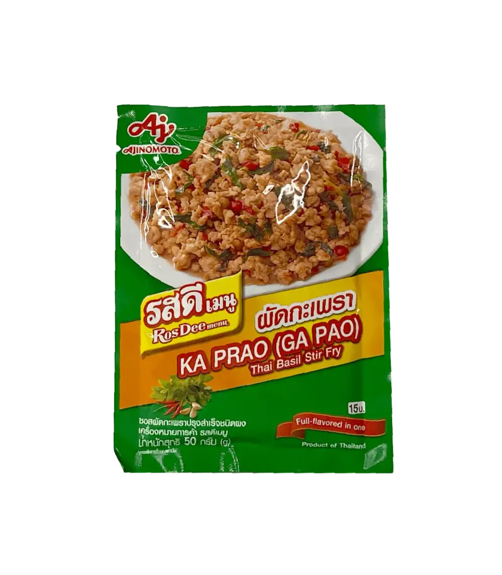 泰式罗勒炒 50g RosDee Menu Ajinomoto Thailand