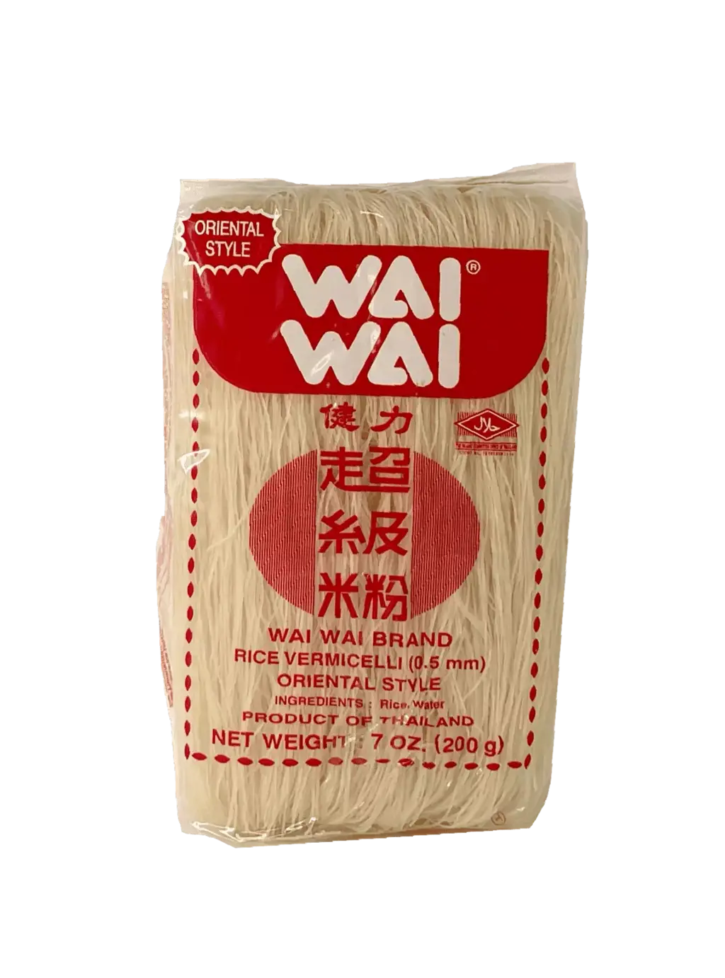 Rice Vermicelli Oriental Style Noodle 200g Wai Wai Thailand