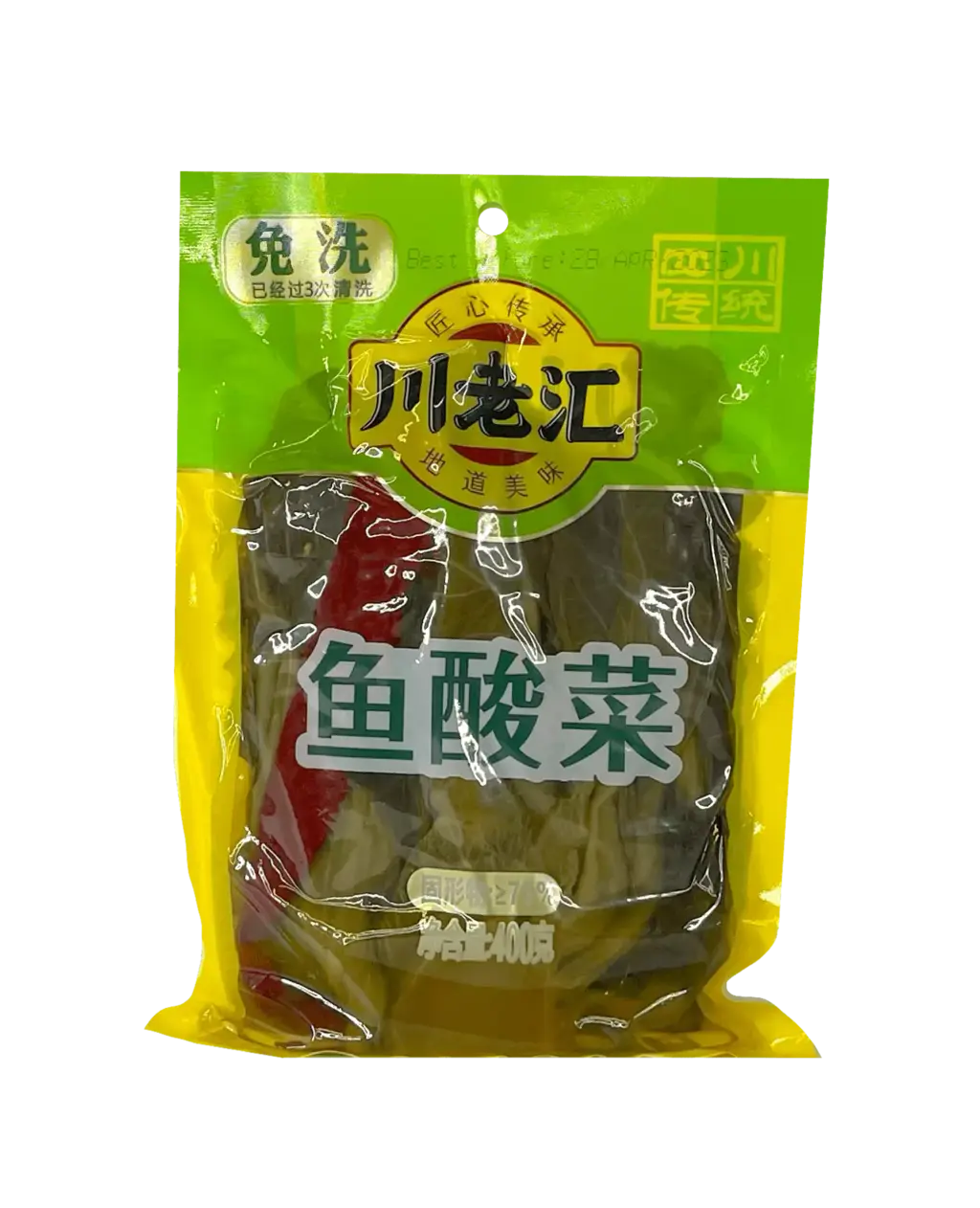 Inlagd Grönsaker 400g Chuan Lao Hui  Kina